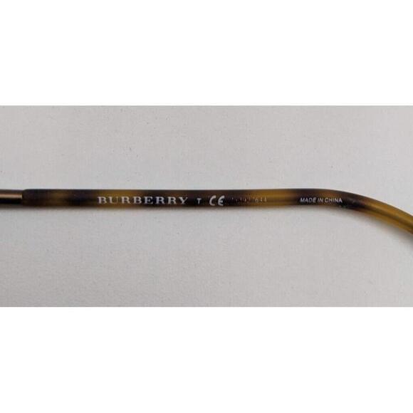 🕶️Burberry B1268 1012 Eyeglasses 52/17 135 /YHO253🕶️​ - Picture 3 of 5